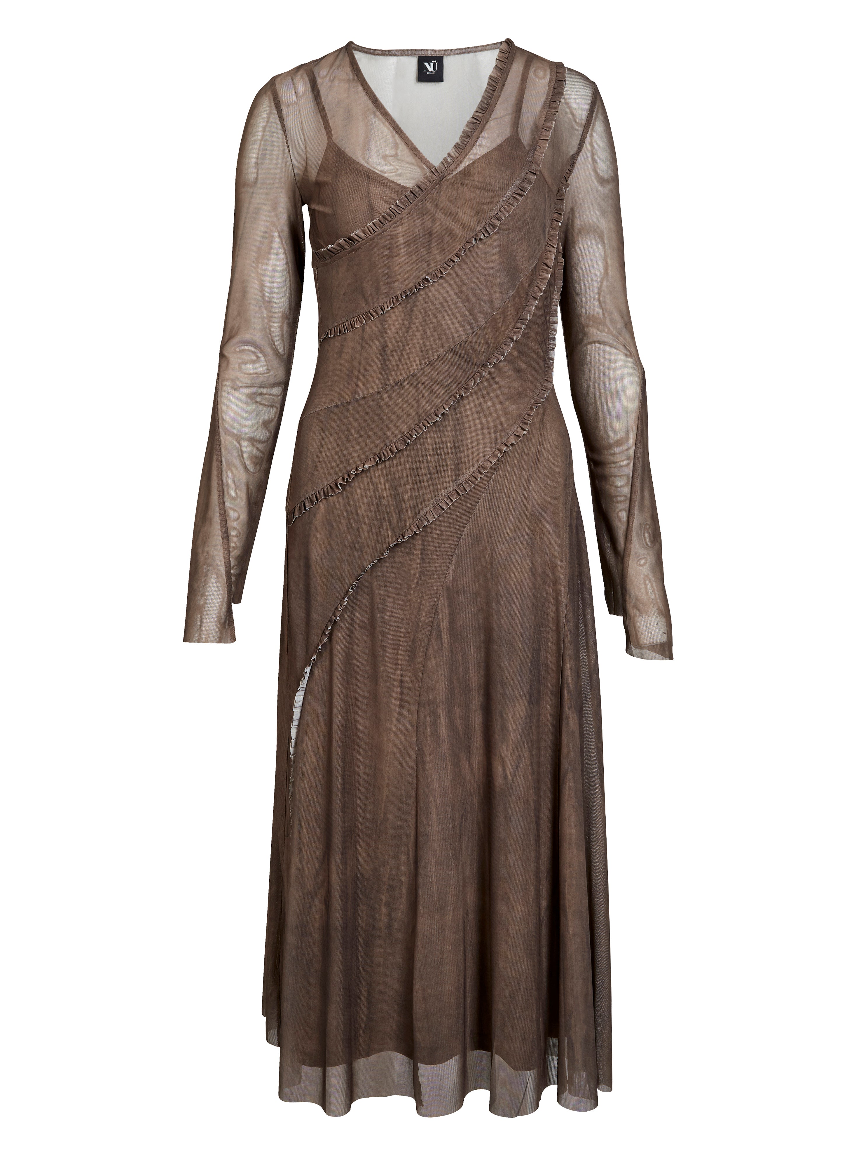 NÜ AGNA dress Dresses 289 Brown Mix