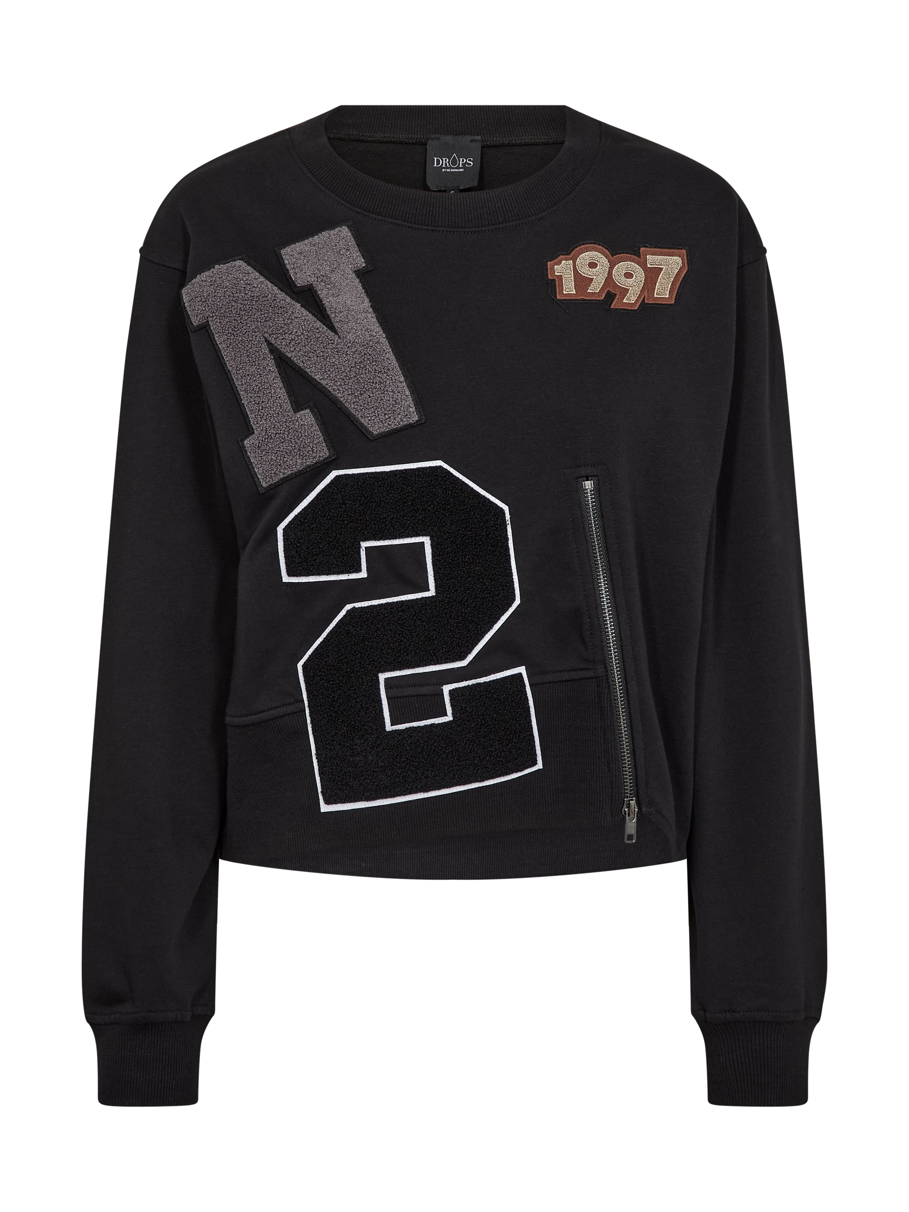 NÜ Asis Sweat Blouses Black