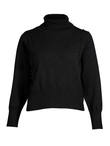 NÜ ADEA knit blouse Blouses Black