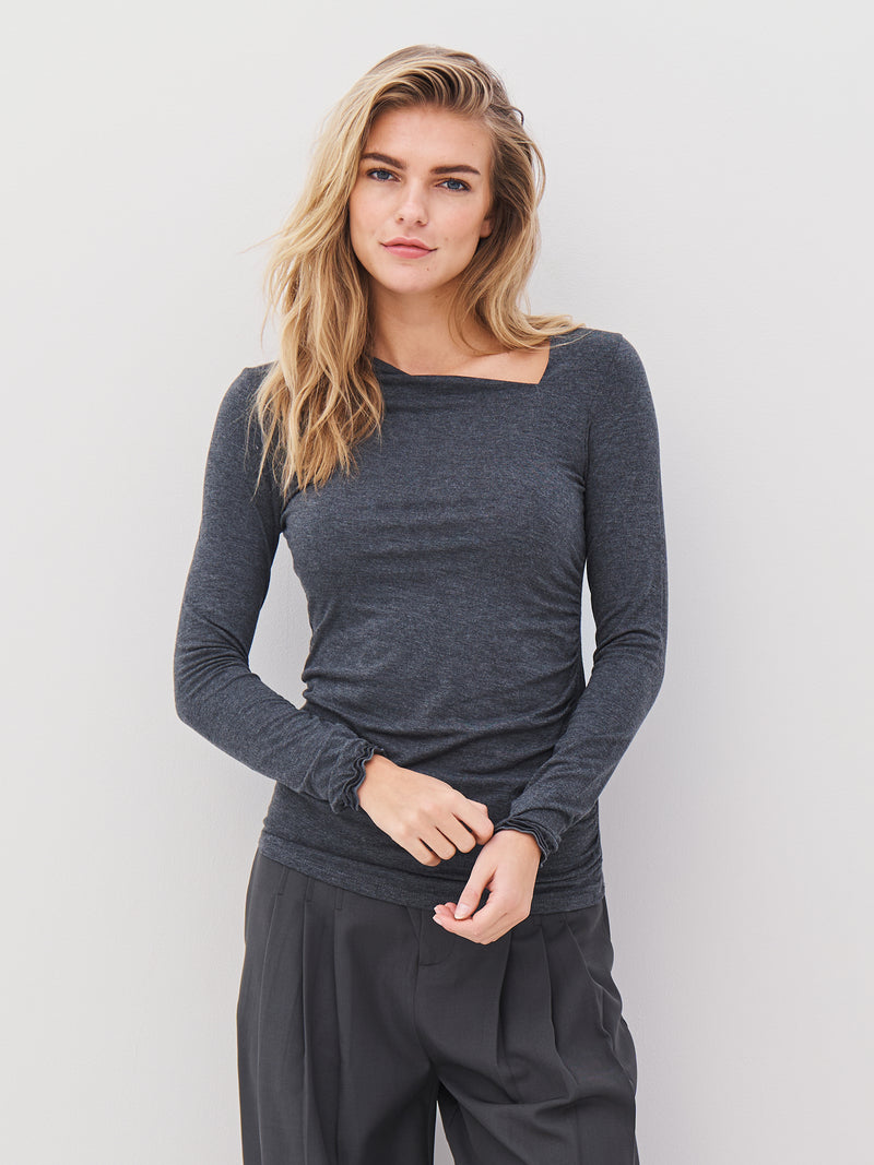 NÜ ADELE tee Tops and T-shirts 901 Grey