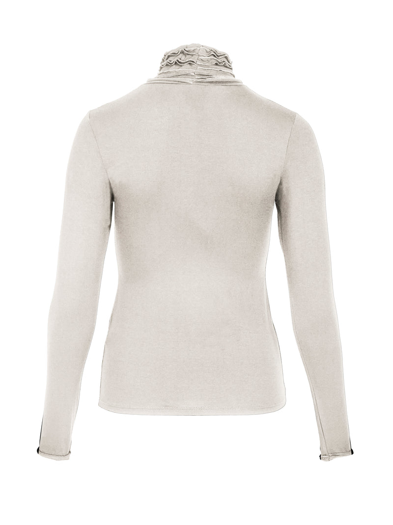 NÜ ADELE turtleneck tee Tops and T-shirts 112 Bone
