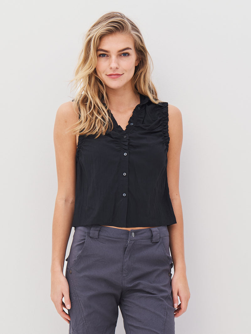 NÜ ADELIA top Tops and T-shirts Black
