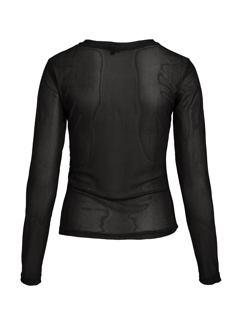 NÜ AGNA blouse Blouses 000 Solid black