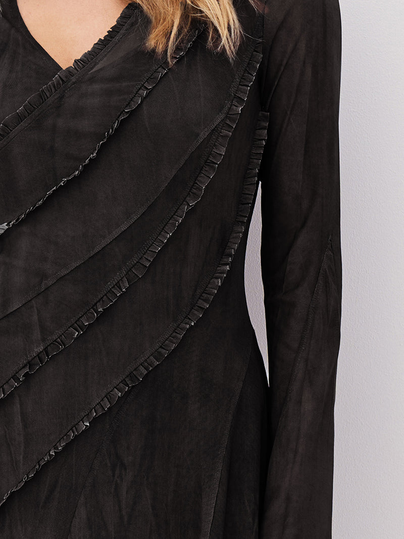 NÜ AGNA dress Dresses 000 Solid black