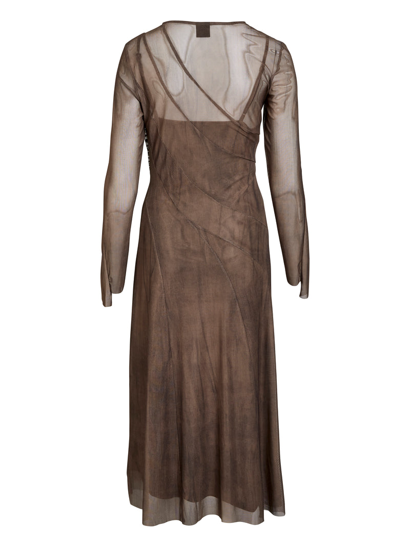 NÜ AGNA dress Dresses 289 Brown Mix