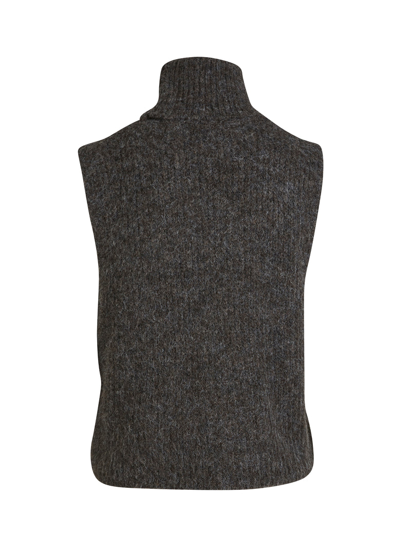 NÜ AGNES knit vest Vests 289 Brown