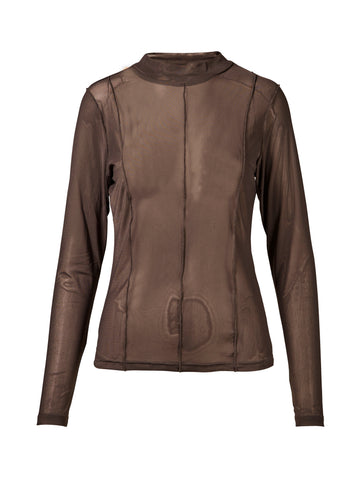 NÜ AGNETA blouse Tops and T-shirts 289 Brown Mix