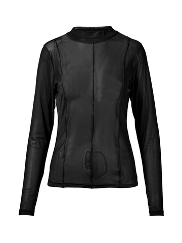 NÜ AGNETA blouse Tops and T-shirts Black