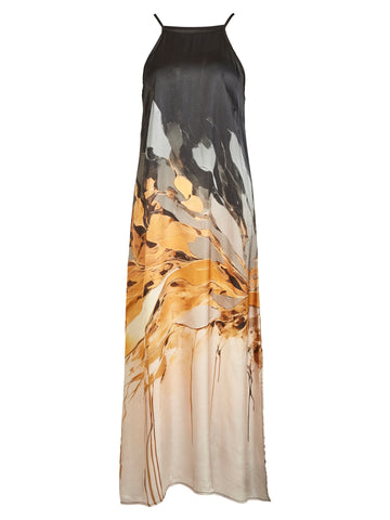 NÜ AIA strap dress Dresses 520 Yellow mix