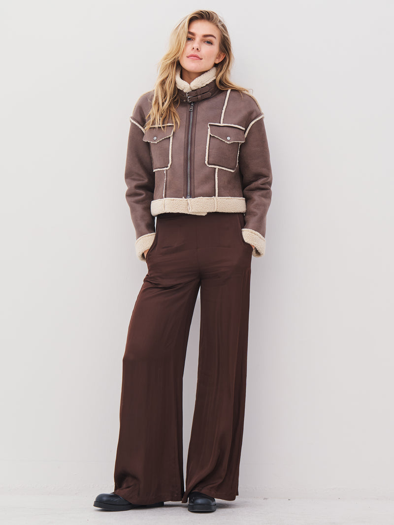 NÜ AIKO jacket Jackets 235 Cappuccino mix