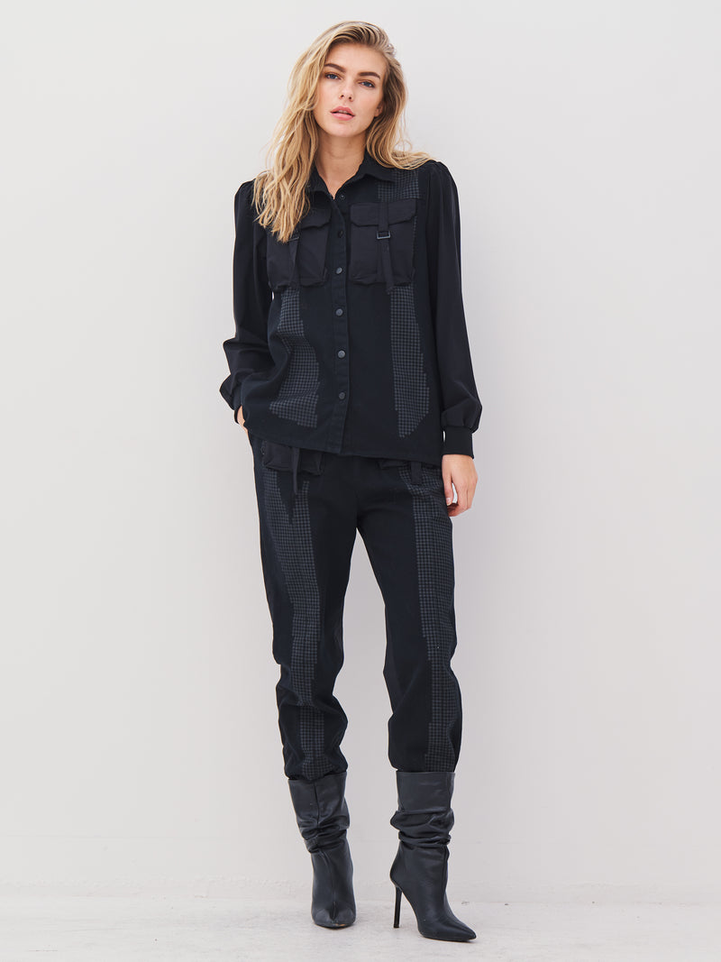 NÜ AJO trousers Trousers Black