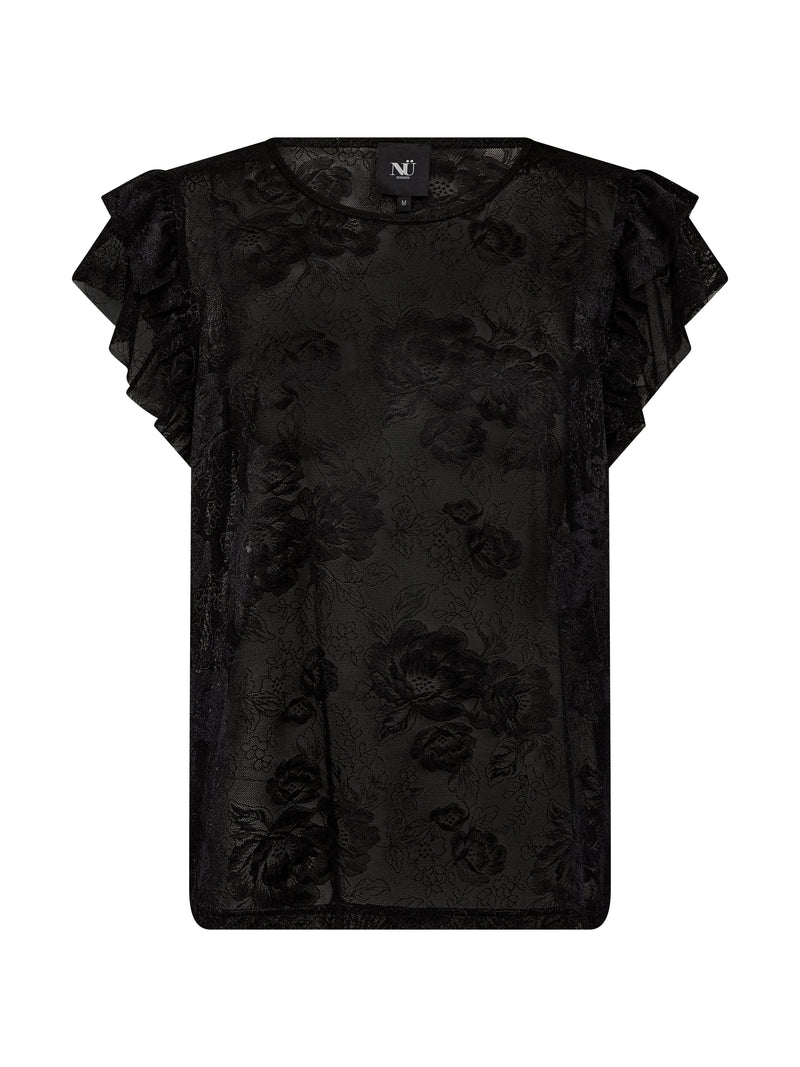 NÜ ALEC top Tops and T-shirts Black