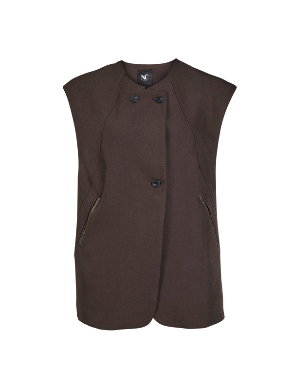 NÜ AMALIE vest Vests 289 Brown