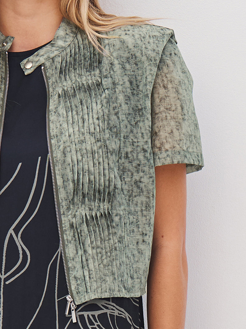 NÜ AMELI blouse Blouses 393 Army Mix