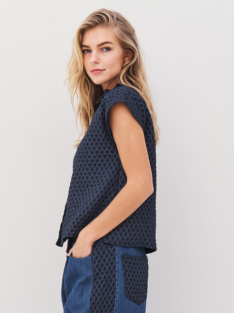 NÜ ANE top Tops and T-shirts 486 Denim