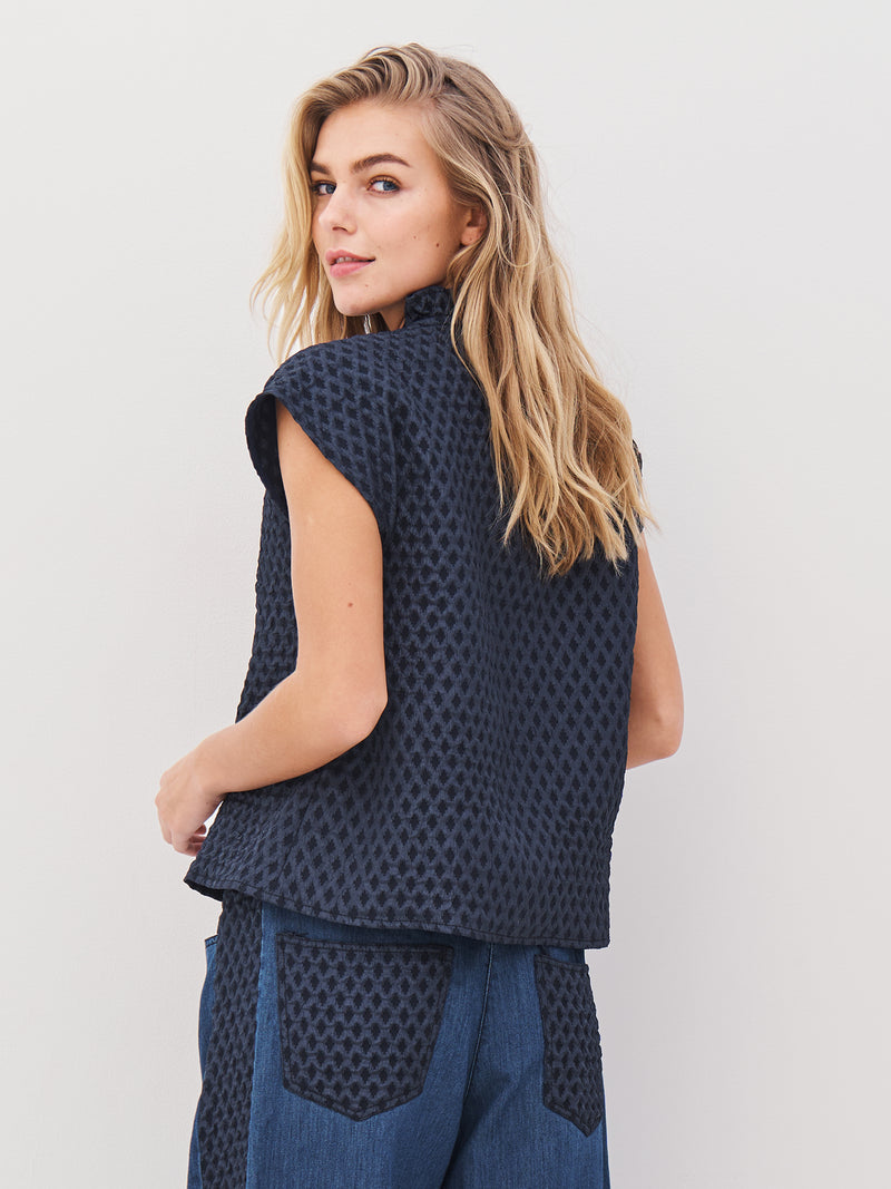 NÜ ANE top Tops and T-shirts 486 Denim