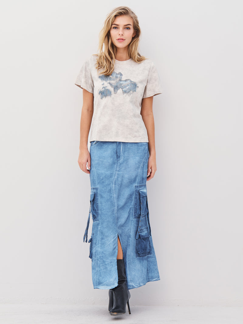 NÜ ANIKI tee Tops and T-shirts 112 Bone mix