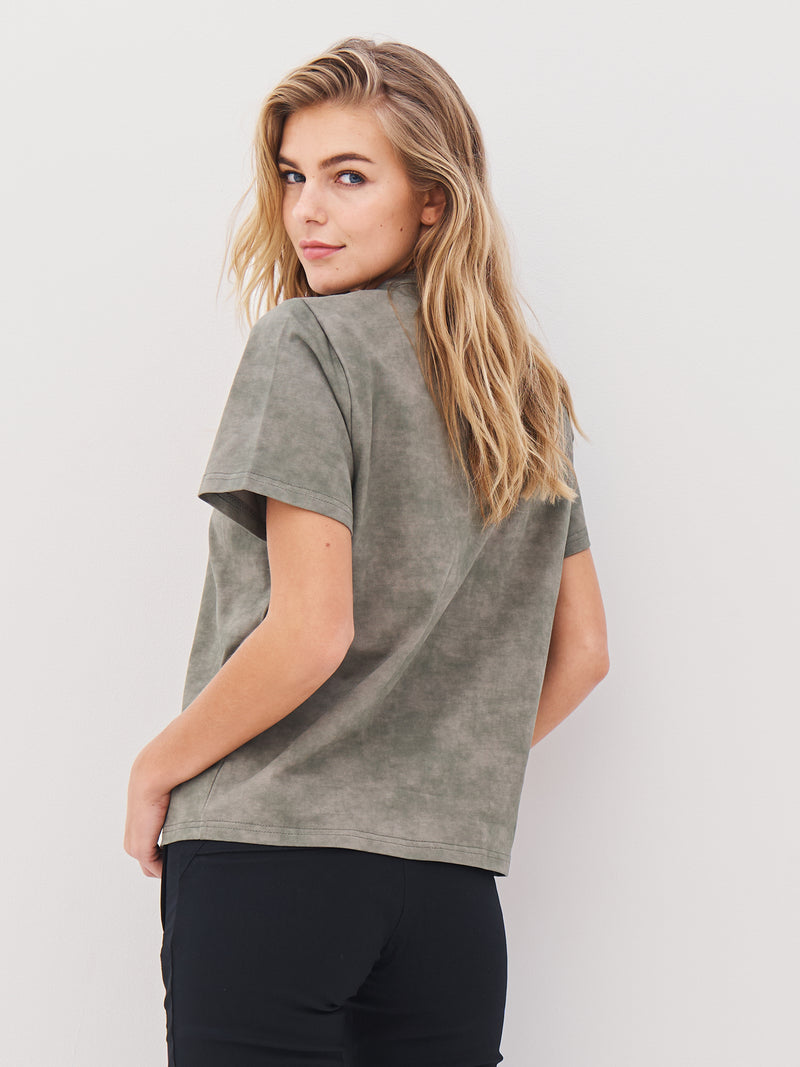 NÜ ANIKI tee Tops and T-shirts 393 Army Mix