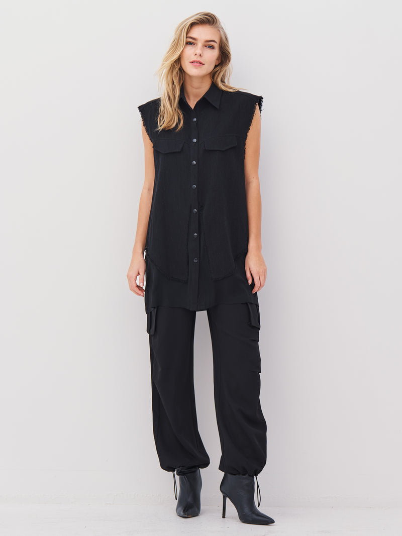 NÜ ANINA trousers Trousers Black