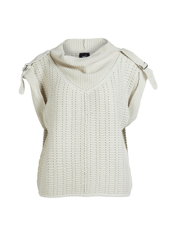 NÜ ANJA knit blouse Blouses 112 Bone
