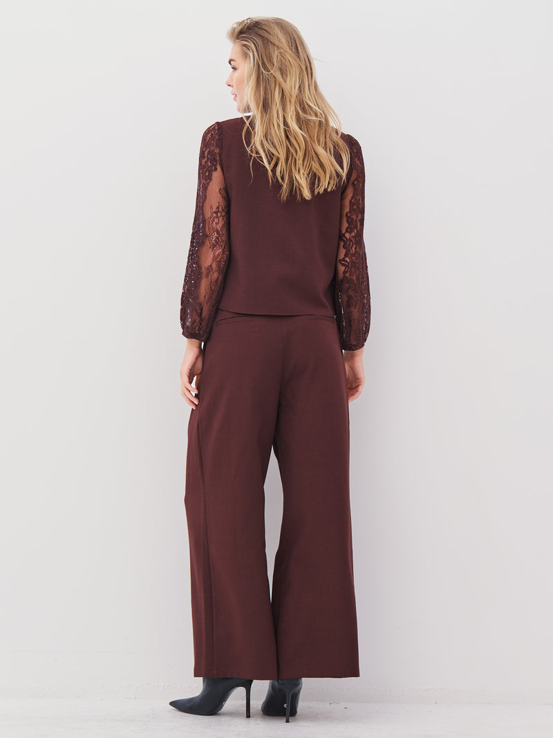 NÜ ARIEL trousers Trousers 789 Grape