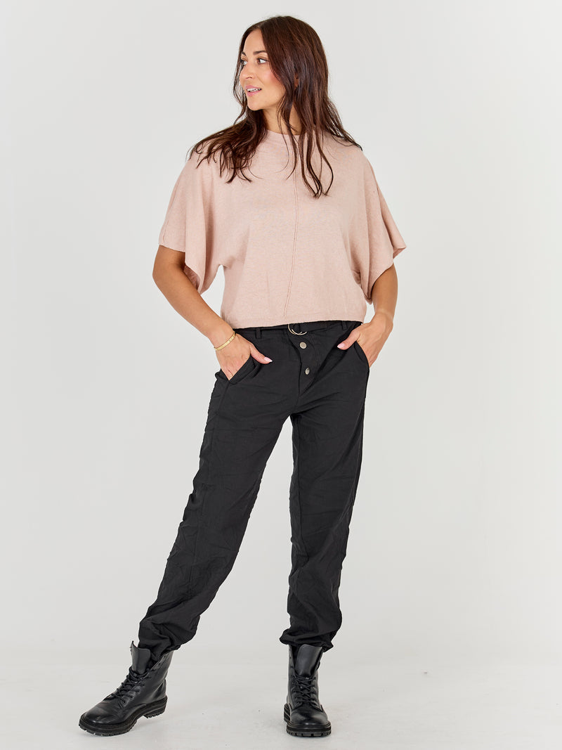 NÜ ASMI knit blouse  601 Nude rose