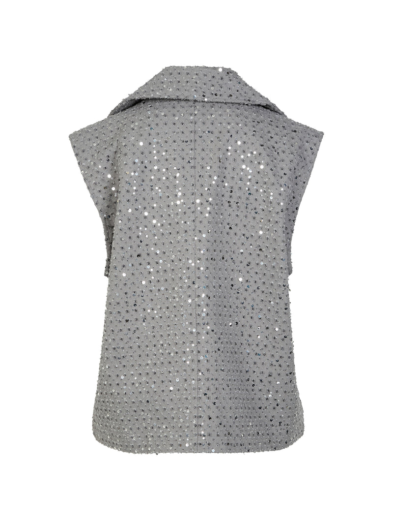 NÜ ASTON vest Vests 901 Grey