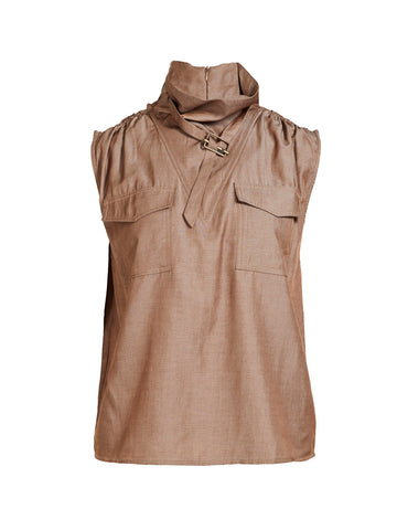 NÜ AVALON top Tops and T-shirts 220 Camel