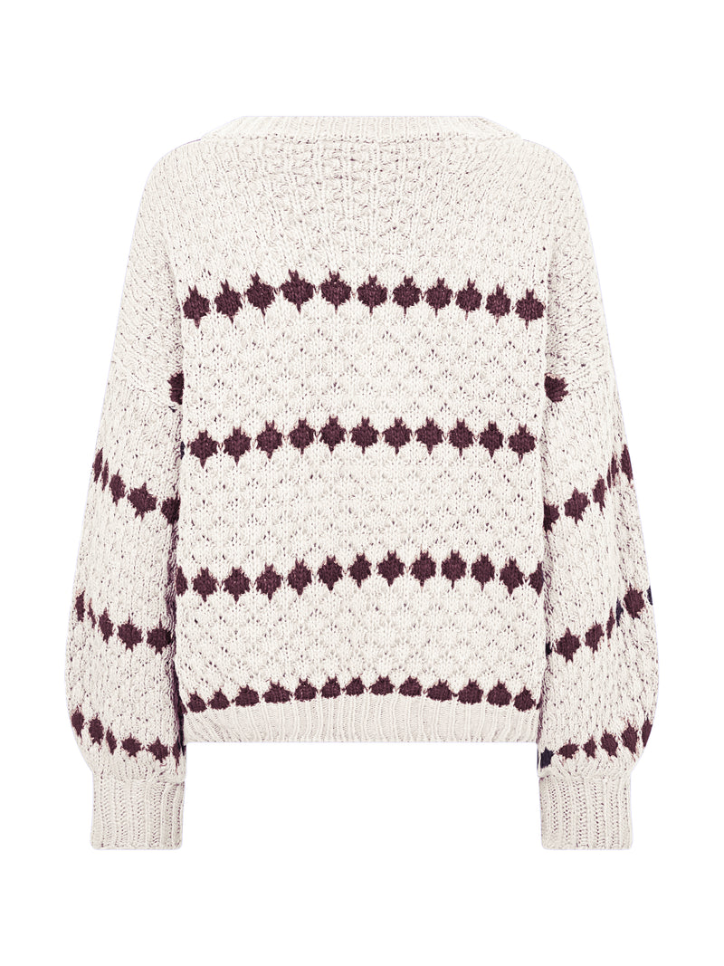 NÜ BANO knit Knit 112 Bone mix