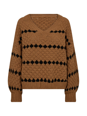 NÜ BANO knit Knit 294 Dark Earth mix