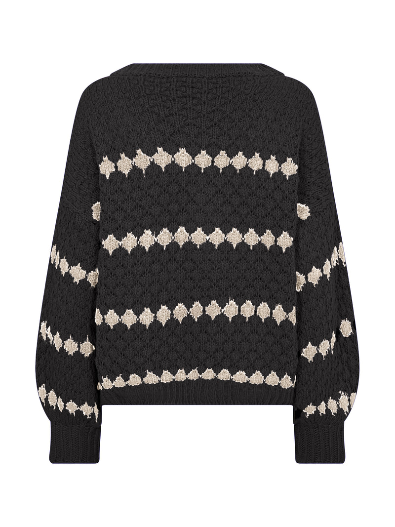 NÜ BANO knit Knit Black mix