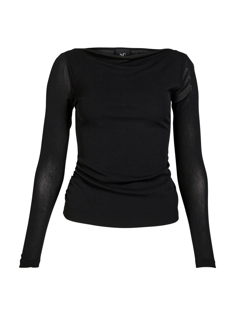 NÜ BETH l/s tee Tops and T-shirts Black