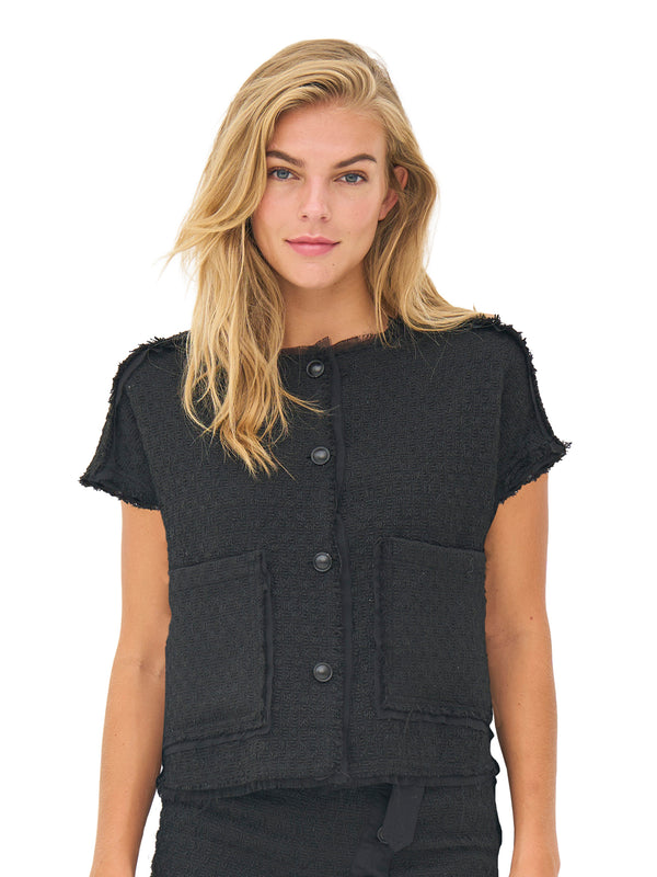 NÜ BETH vest Vests Black