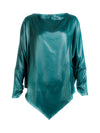 NÜ BOEL blouse Blouses 355 Petrol green