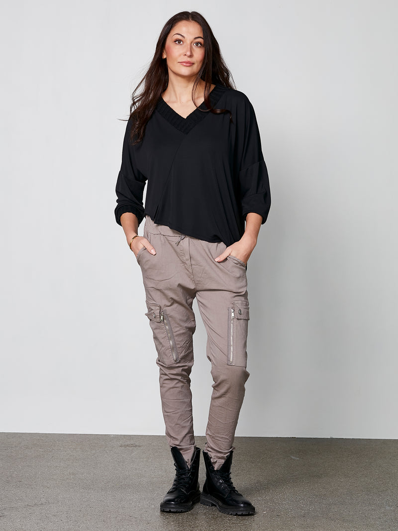 NÜ CARMEN YNDE trousers Trousers 230 Mud