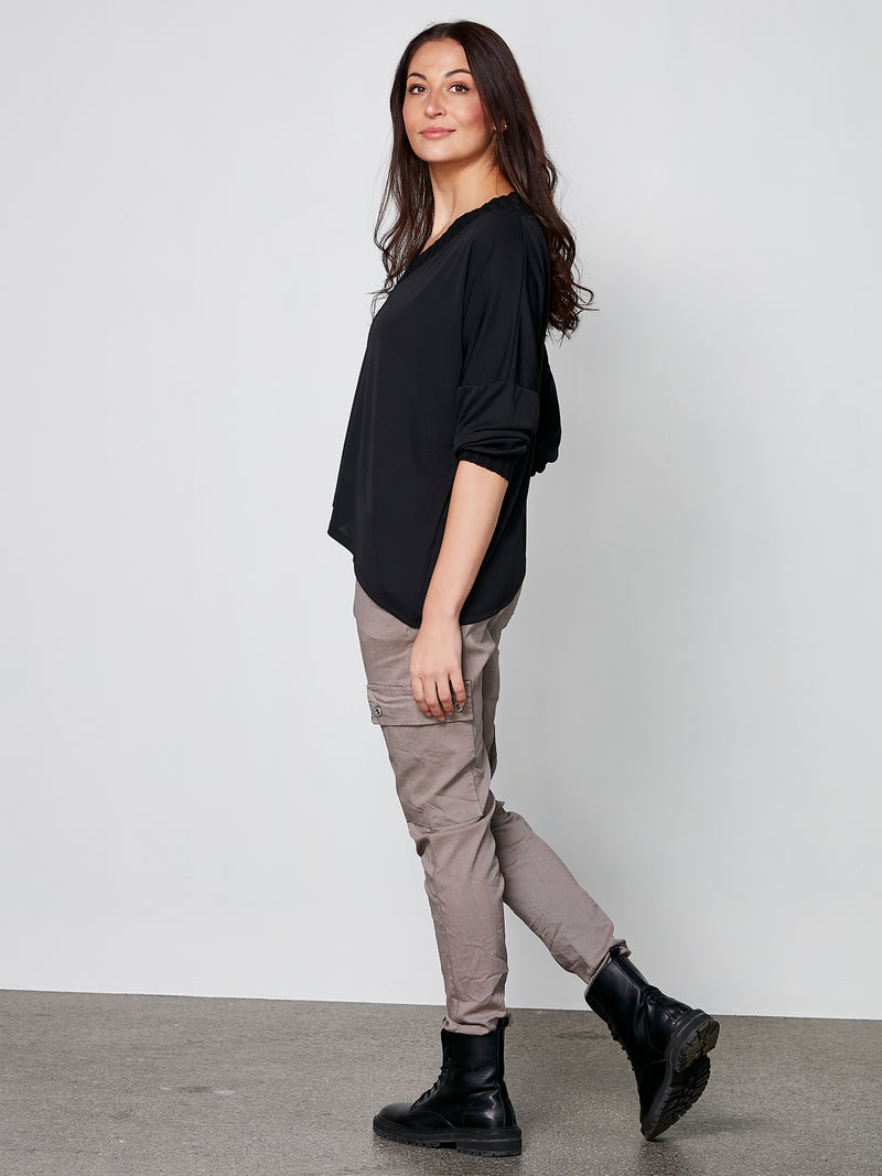 NÜ CARMEN YNDE trousers Trousers 230 Mud