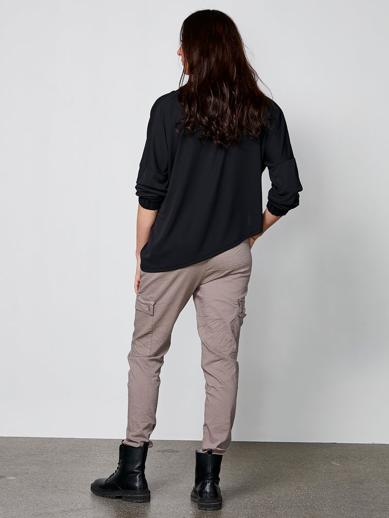 NÜ CARMEN YNDE trousers Trousers 230 Mud