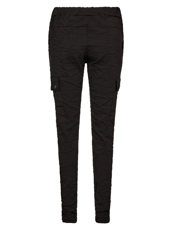 NÜ CARMEN cargo trousers Trousers Black