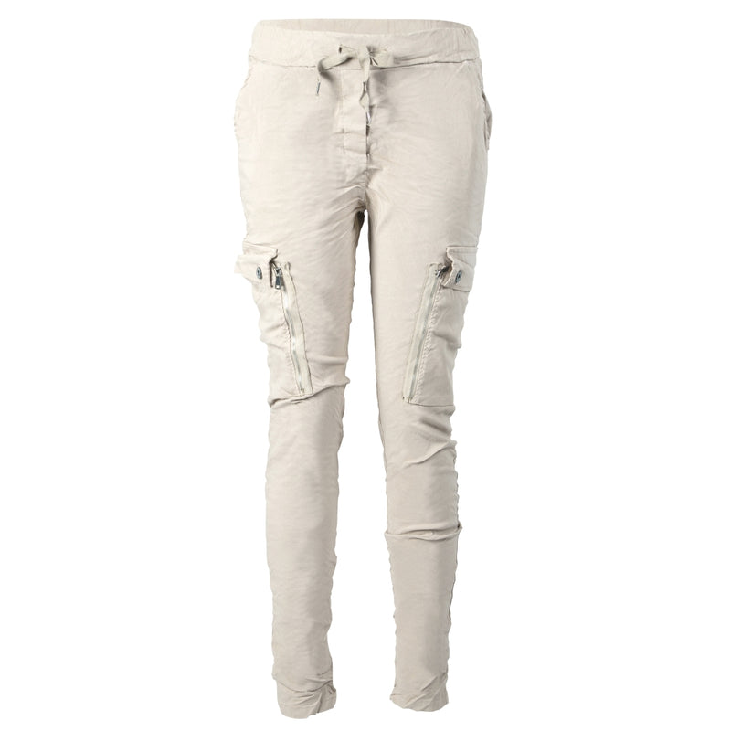 NÜ CARMEN cargo trousers Trousers 112 Bone