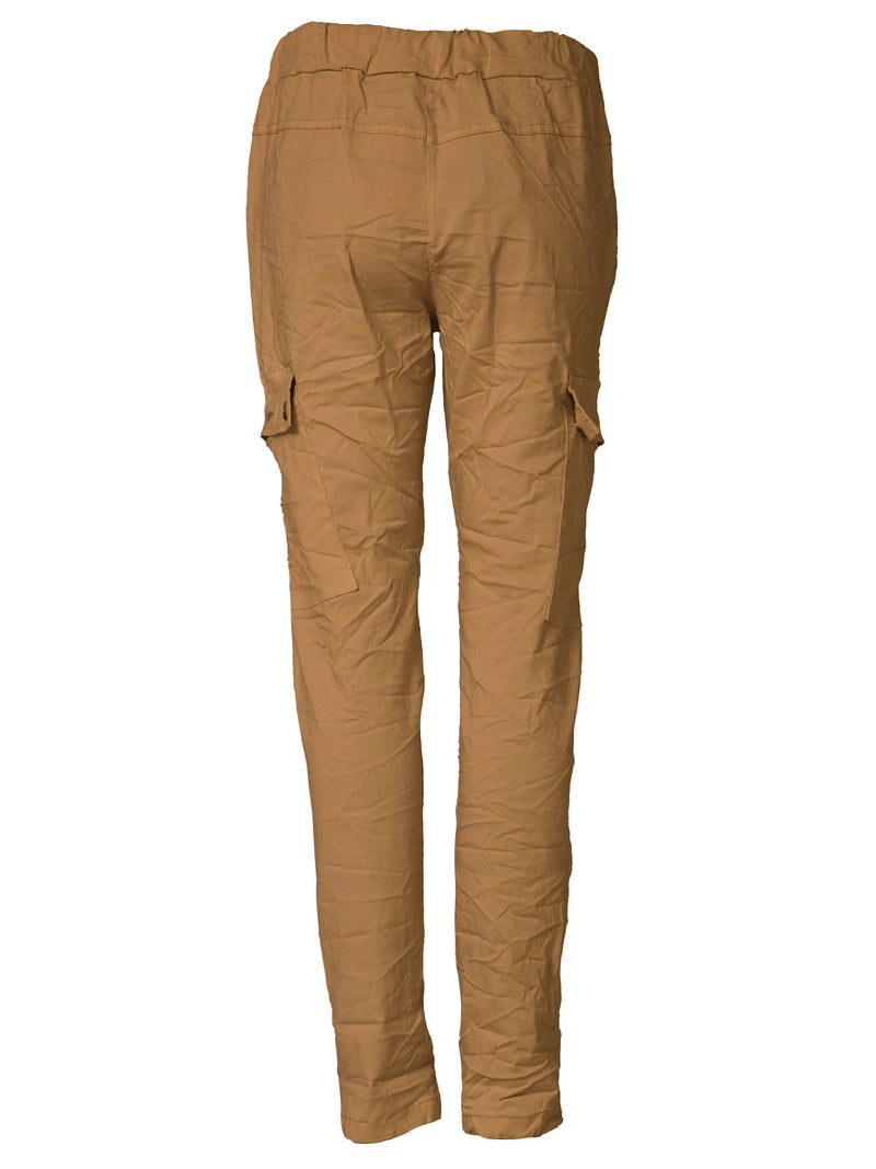 NÜ CARMEN cargo trousers Trousers 150 Sand