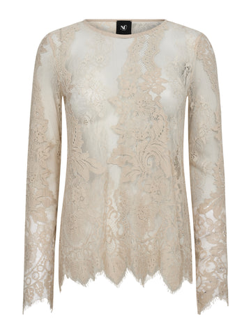 NÜ CHARLOTTE Top Tops and T-shirts 112 Bone