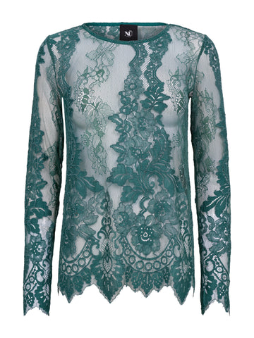 NÜ CHARLOTTE Top Tops and T-shirts 465 Petrol