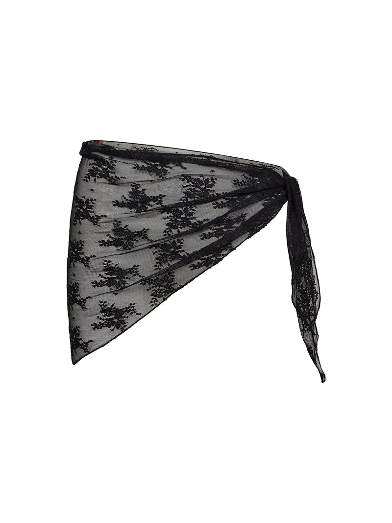 NÜ CHERIESE Scarf Scarfs Black
