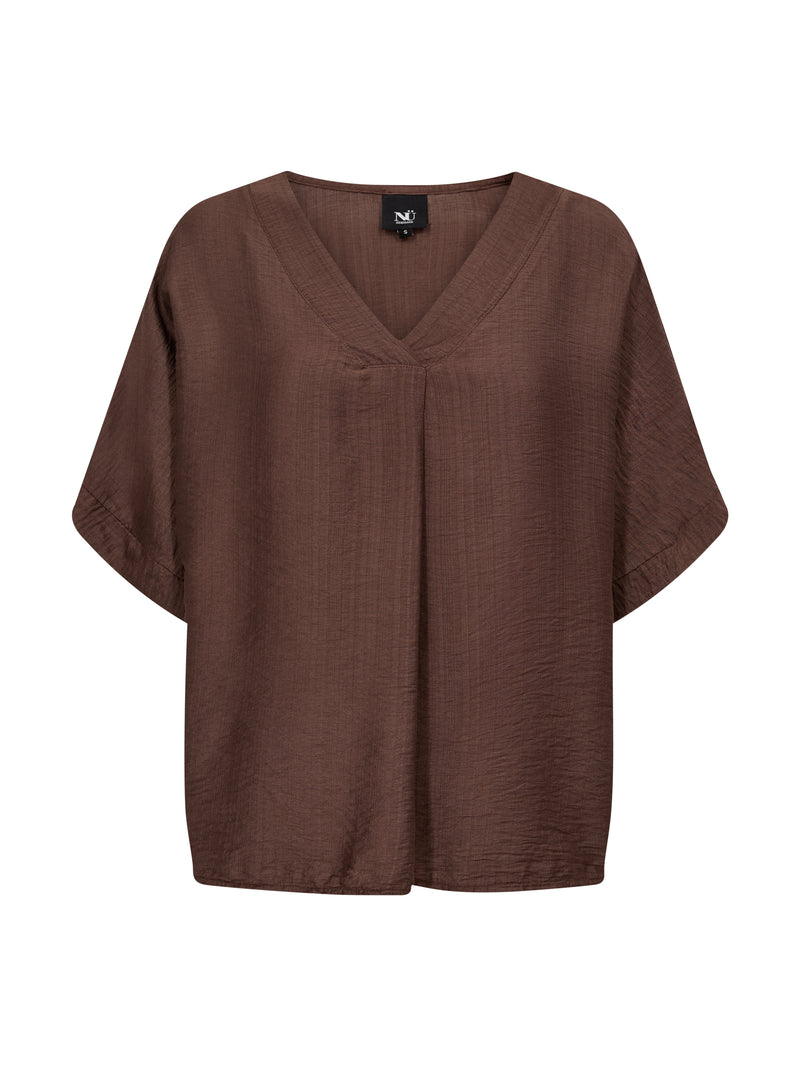 NÜ CINDA blouse Tops and T-shirts 289 Brown