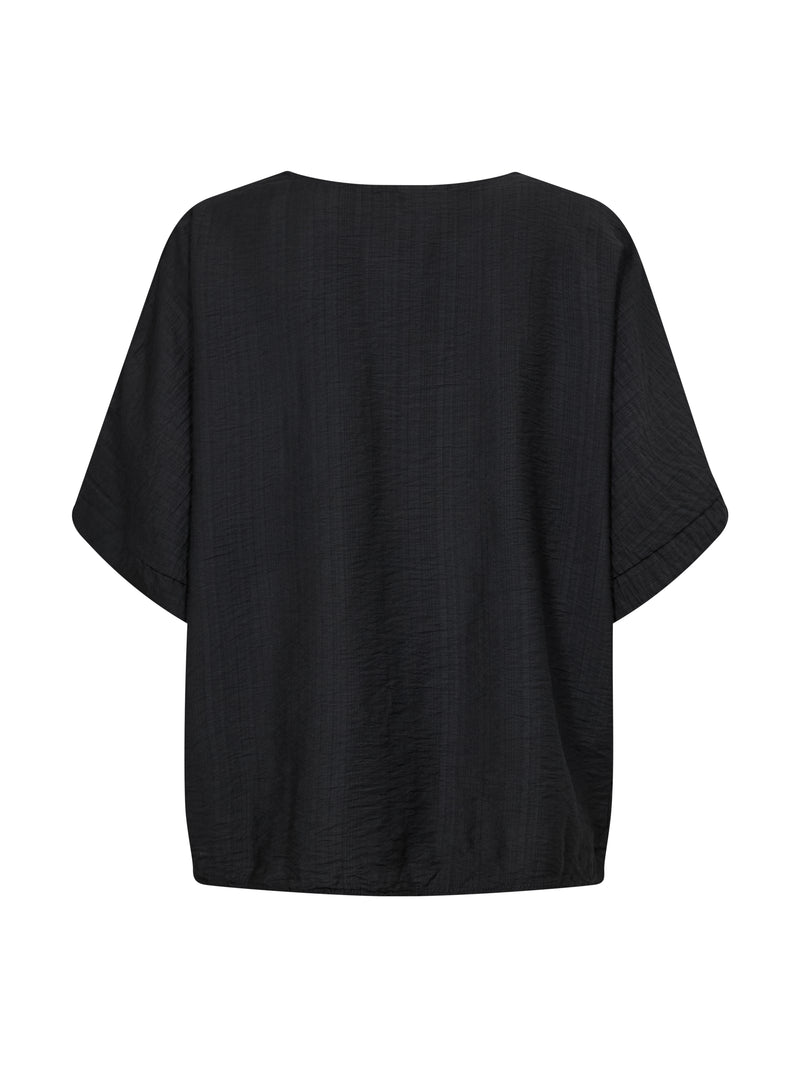 NÜ CINDA blouse Tops and T-shirts Black