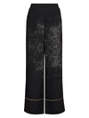 NÜ CREOLA Trousers Trousers Black mix