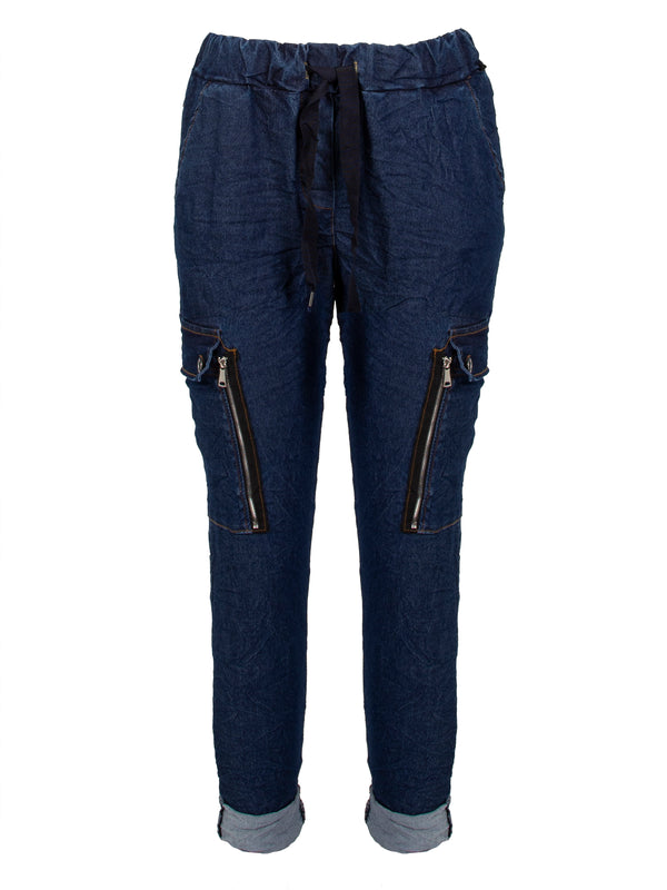 NÜ CARMEN VIVI trousers Jeans 486 Denim