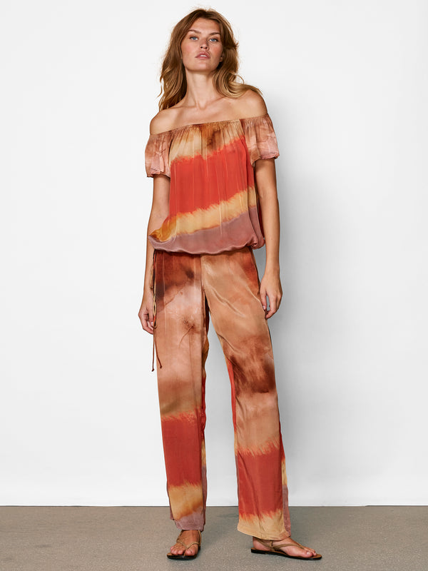 NÜ ELINA ZIW trousers Trousers 658 Terracotta Mix