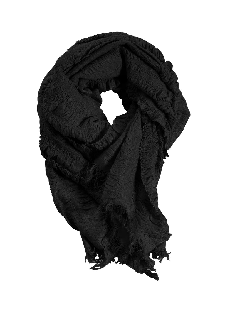 NÜ HOPE Large multi scarf Scarf Black