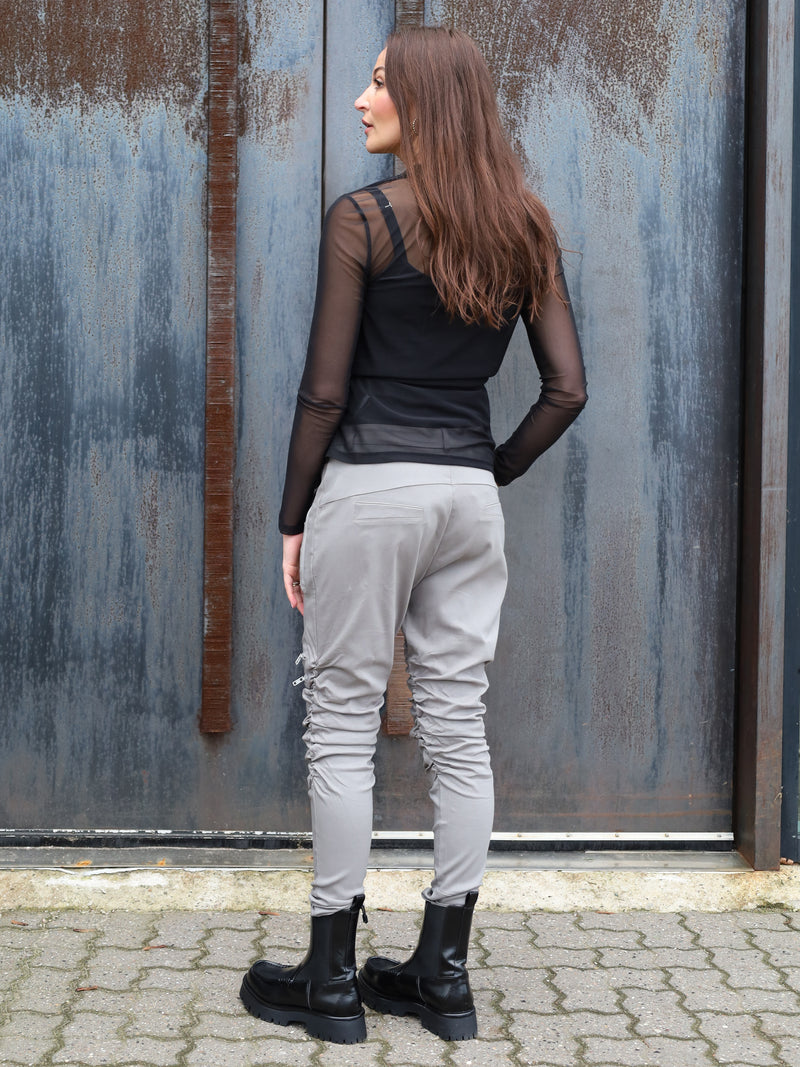 NÜ JUPITER trousers Trousers 901 Grey